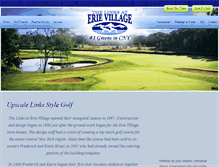 Tablet Screenshot of golferielinks.com